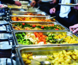 Wedding caterers in Gurgaon serving premium multi-cuisine food at luxury events
